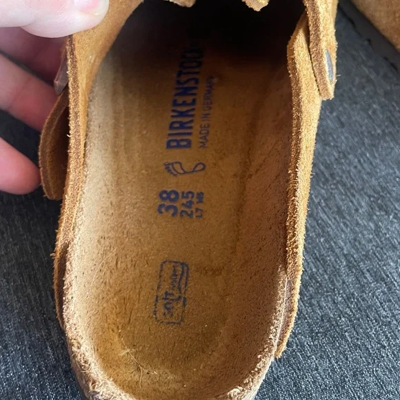 Birkenstock Boston in Mink suede 38 / 7-7,5 - Picture 16 of 16